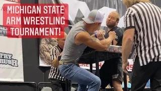 Michigan State Arm Wrestling Tournament 2021 (Cody Smith Novice 198)