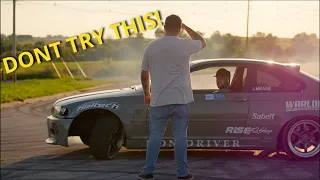 I ALMOST GOT RUN OVER BY A DRIFT CAR