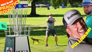 Nate's Disc Gets Micturated Upon & Uli Reveals He's a Bully | OTB F9 | Mic'd Up Practice Round