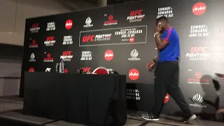 UFC Singapore Post Fight Press Conference