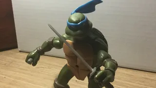 TMNT STOP-MOTION  Leonardo VS Shredder