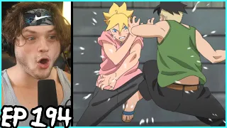 KAWAKI VS BORUTO! || Boruto Episode 194 REACTION