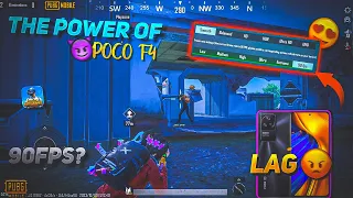 🔥IS POCO F4 BEAST DEVICE OR NOT | Smooth + 90fps | PUBG MOBILE HIGHLIGHTS | 5Fingers + Gyroscope |