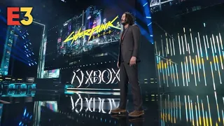 Киану Ривз на E3 2019 | Cyberpunk 2077