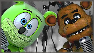 Five Nights at Freddy's & Siren Head - Gummy Bear Song (Cover)