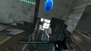 Not catching wheatley in Portal 2