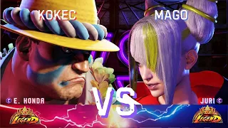 SF6💥Kokec (E Honda) vs. Mago (Juri) 💥 Street Fighter 6