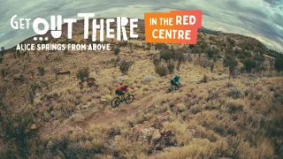 Mountain Biking in The Red Centre | Alice Springs Trails From Above