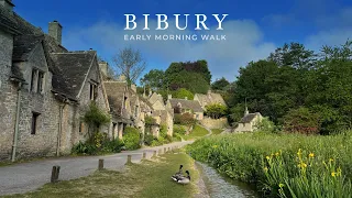 A walk down Arlington Row in beautiful Bibury.