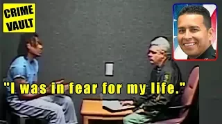 Police interview: Cop killer interviewed by police after shooting + Court footage during sentencing