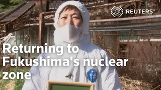 Returning to Fukushima's nuclear zone