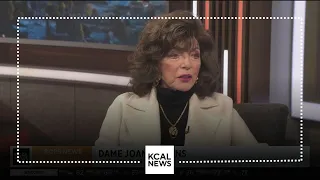 Actress Joan Collins talks about new book ‘Behind the Shoulder Pads'