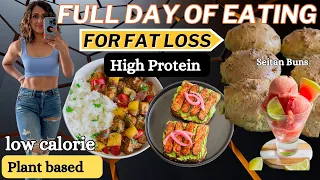 What I eat to lose fat |121g Protein, 1537 calories| Easy High protein meals & High protein buns