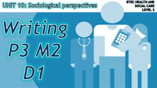 Unit 10: Sociological perspectives - P3 - Writing P3 M2 D1 (BTEC Level 3)