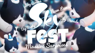 Sky Fest Event! Sky Parade! Giant Oreos! First Look | Sky Children of the Light | Noob Mode