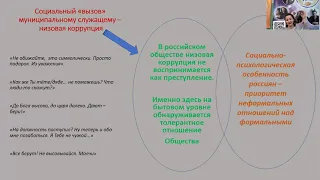 Противодействие коррупции в сфере муниципального управления: видео-лекция