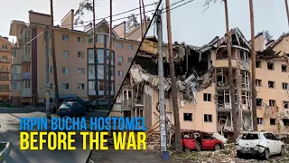 Irpin Bucha Hostomel before the war / Ірпінь Буча Гостомель до війни