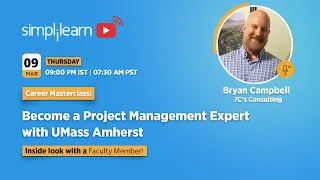 Become a Project Management Expert with UMass Amherst | Project Management | 2023 | Simplilearn