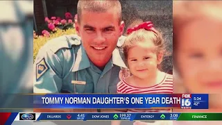 Officer Tommy Norman - 1 year without his daughter, Alyssa