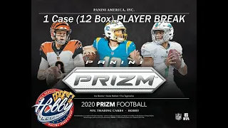 2020 Prizm Football HOBBY 1 Case (12 Box) PLAYER Break eBay 12/19/20