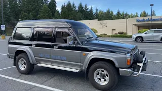 SOLD : 1989 Nissan Safari Patrol MT5, TD42 diesel, Y60, dual Difflock 🇯🇵 USA 🇺🇸