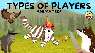 Wildcraft, Types of players animated (desc please!)