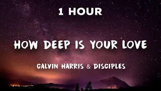 [1 Hour] How Deep Is Your Love - Calvin Harris & Disciples | 1 Hour Loop