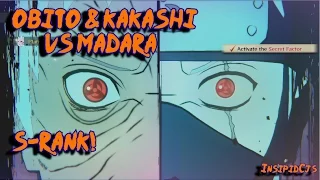 Naruto Ultimate Ninja Storm 4: Kakashi & Obito Vs Madara S-Rank (English) Story Part 16