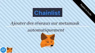 Application pour ajouter des réseaux sur metamask facilement