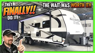 First Look & SERIOUSLY Impressed!! Alliance's 1st Travel Trailer • Delta 262RB Debut!!