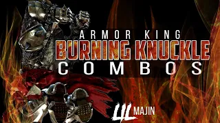 Armor King Burning Knuckle Combos!