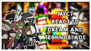 MCYTS || DSMP || DREAM TEAM REACT TO DREAM AND TECHNOBLADE