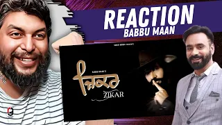 Babbu Maan - Zikar Full Song 2024 | Latest Punjabi Song 2024 | Reaction By RG #babbumaan #reaction