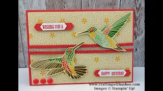 Mosaic Mood Birds - Birthday Card Tutorial - Stampin' Up!