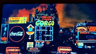 Go Go GORGO: London's Piccadilly Circus Blitz, 1960.  Destruction on a Kaiju Scale! by Wim Grundy