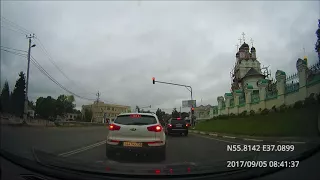 Driving in Moscow agglomeration: "Если долго по Бетонке..." 05/09/2017 (timelapse)