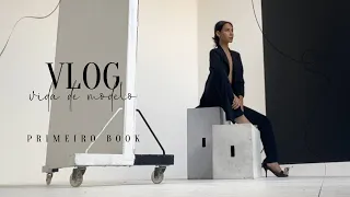 PRIMEIRO BOOK | VLOG - VIDA DE MODELO