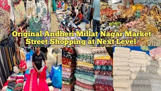 Original Millat Nagar Ki Market Andheri | Kapda Khazana Market | Mumbai's Best Upcoming  Market |