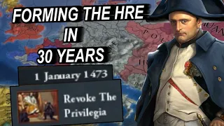 The New Europa Universalis IV DLC Is Broken - Forming The HRE in 30 Years