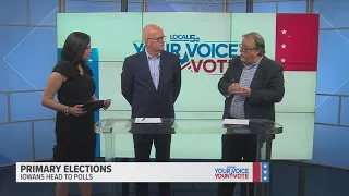 Political strategists highlight key races in Iowa primary election