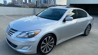 2014 Hyundai Genesis R-Spec Sedan 5.0L V8 429hp - Walk Around - Engine Bay - Interior