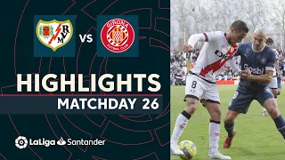 Highlights Rayo Vallecano vs Girona FC (2-2)