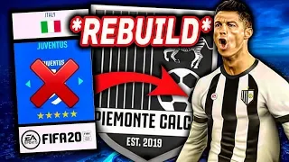 Piemonte Calcio (Juventus) FIFA 20 Rebuild Challenge!