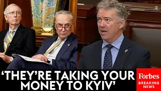 BREAKING NEWS: Rand Paul Absolutely Unleashes On McConnell, Schumer In Tirade Against Ukraine Aid