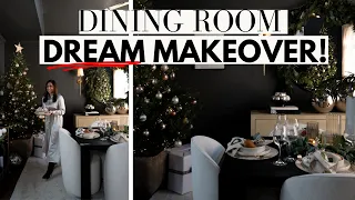 Christmas Dining Room Makeover!