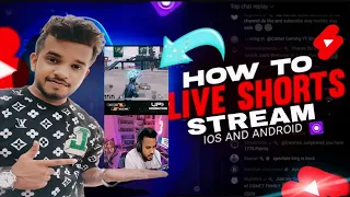 How to Live Stream on YouTube Shorts | Vertical live stream | Shorts live stream #shortslive