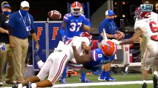 HIT OF THE YEAR BY A WR 👀 || John Metchie Hit Sticks Trey Dean After INT ᴴᴰ