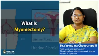 What is Myomectomy | Dr. Vasundara Cheepurupalli | Robotics Surgeon In Secunderabad