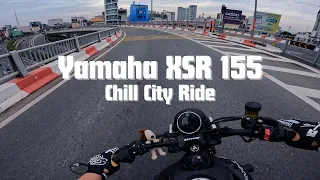 Chill City Ride | Yamaha XSR 155 Modified | Akrapovic | Pure Sound | 4K