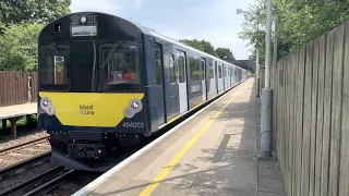 Island Line Trains 484002 & 484003 on test on the mainland